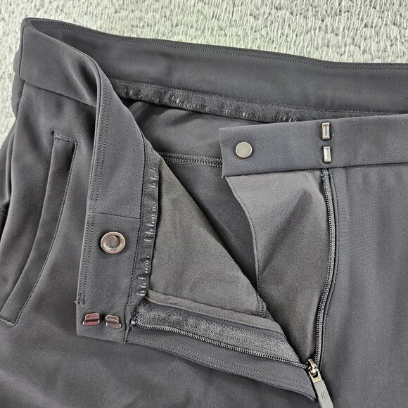 Lululemon‎ Pants Womens 34 Black Dress Trouser Slim Stretch Office Workwear - Picture 3 of 14